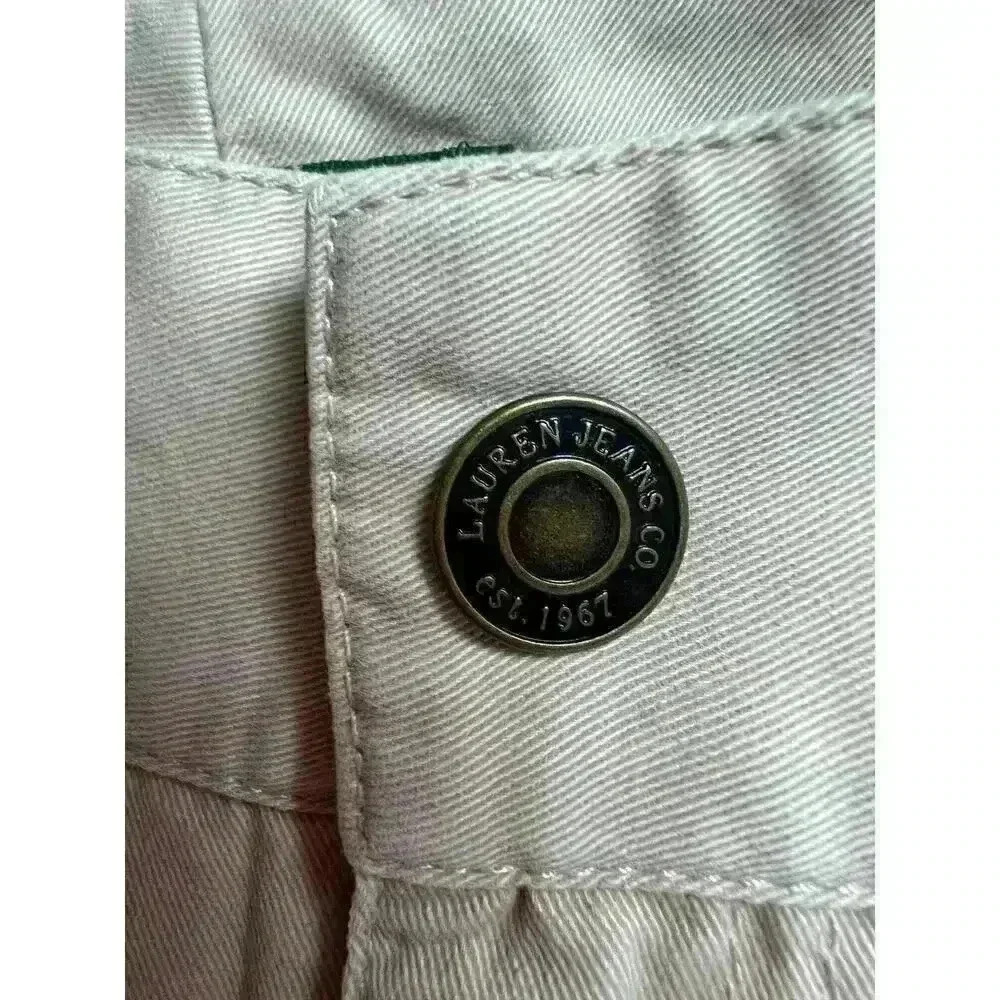 Lauren Jeans Company Ralph Lauren Khaki Women's Size 8 Paratrooper Cargo Pants - Picture 3 of 10